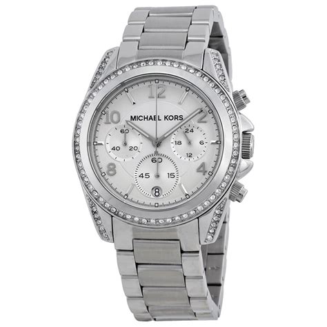 michael kors uhr mk5165|Michael Kors Chronograph White Crystal Ladies .